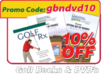10% Off Golf Books & DVD's -- Christmas Golf Gift Ideas